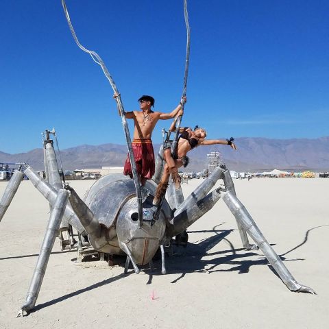 Аутодафе-драйв во славу свободы. Юбилей Burning Man - фото 19