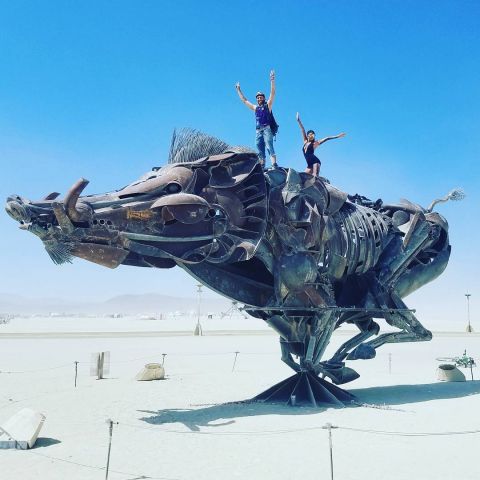 Аутодафе-драйв во славу свободы. Юбилей Burning Man - фото 15