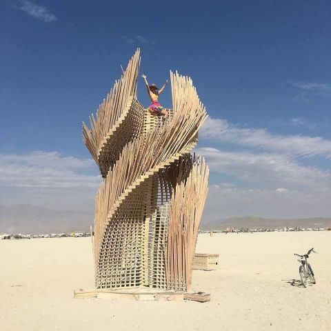 Аутодафе-драйв во славу свободы. Юбилей Burning Man - фото 26