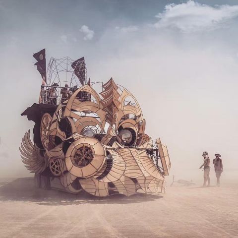 Аутодафе-драйв во славу свободы. Юбилей Burning Man - фото 35