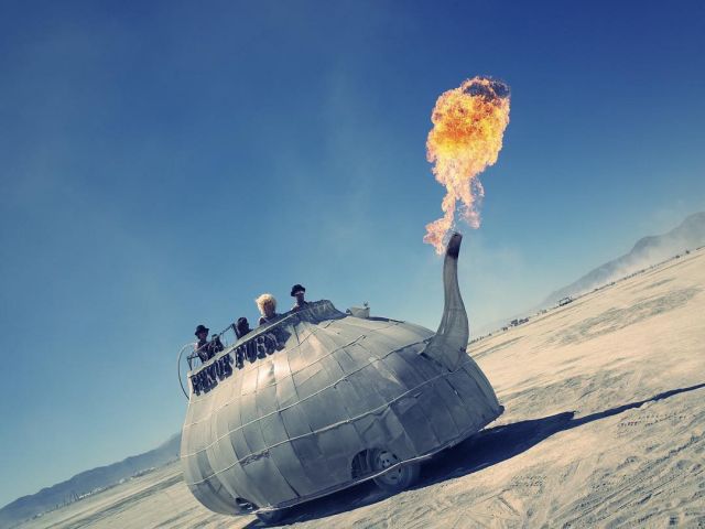 Аутодафе-драйв во славу свободы. Юбилей Burning Man - фото 48