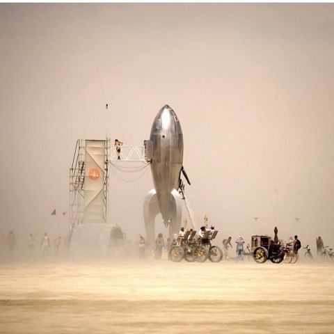 Аутодафе-драйв во славу свободы. Юбилей Burning Man - фото 97
