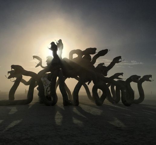 Аутодафе-драйв во славу свободы. Юбилей Burning Man - фото 112