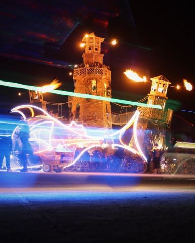 Аутодафе-драйв во славу свободы. Юбилей Burning Man - фото 113