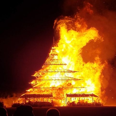 Аутодафе-драйв во славу свободы. Юбилей Burning Man - фото 116