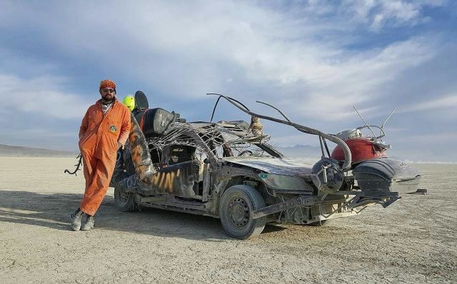 Аутодафе-драйв во славу свободы. Юбилей Burning Man - фото 126