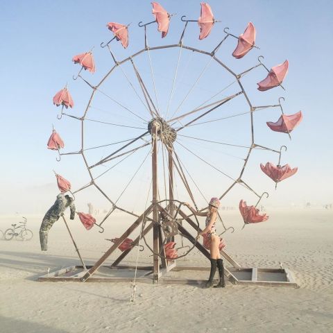 Аутодафе-драйв во славу свободы. Юбилей Burning Man - фото 129