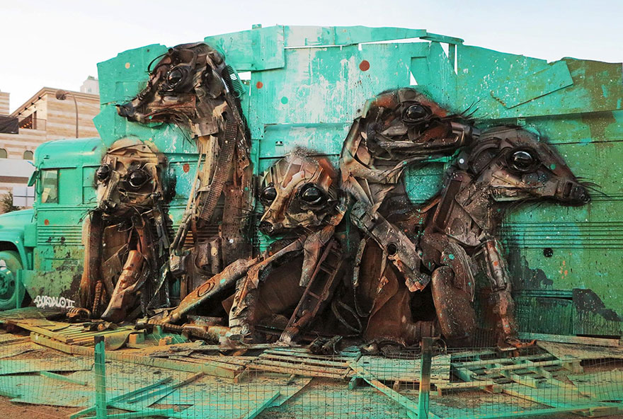Бардало 2: животные из металлического мусора - фото 26