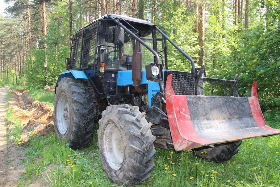 Для предотвращения возгораний леса в Ярославском регионе проводится создание минерализованных полос - фото 1
