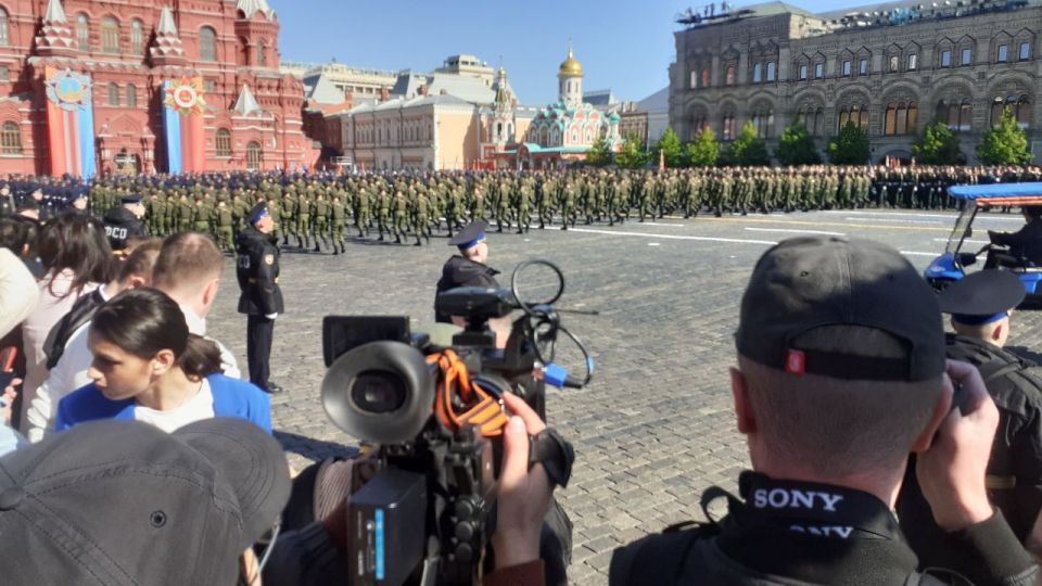 Подготовка к Параду Победы 9 мая 2023 в Москве - фото 3