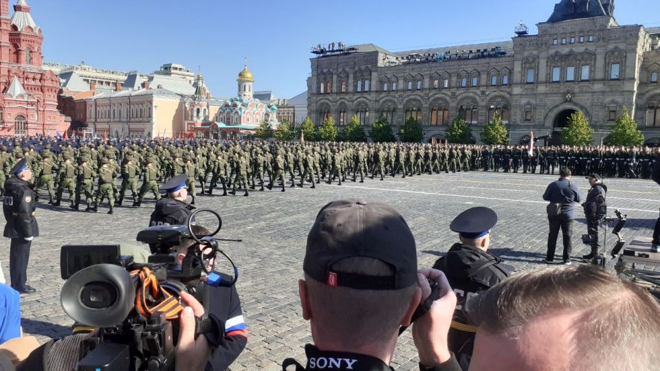Подготовка к Параду Победы 9 мая 2023 в Москве - фото 6