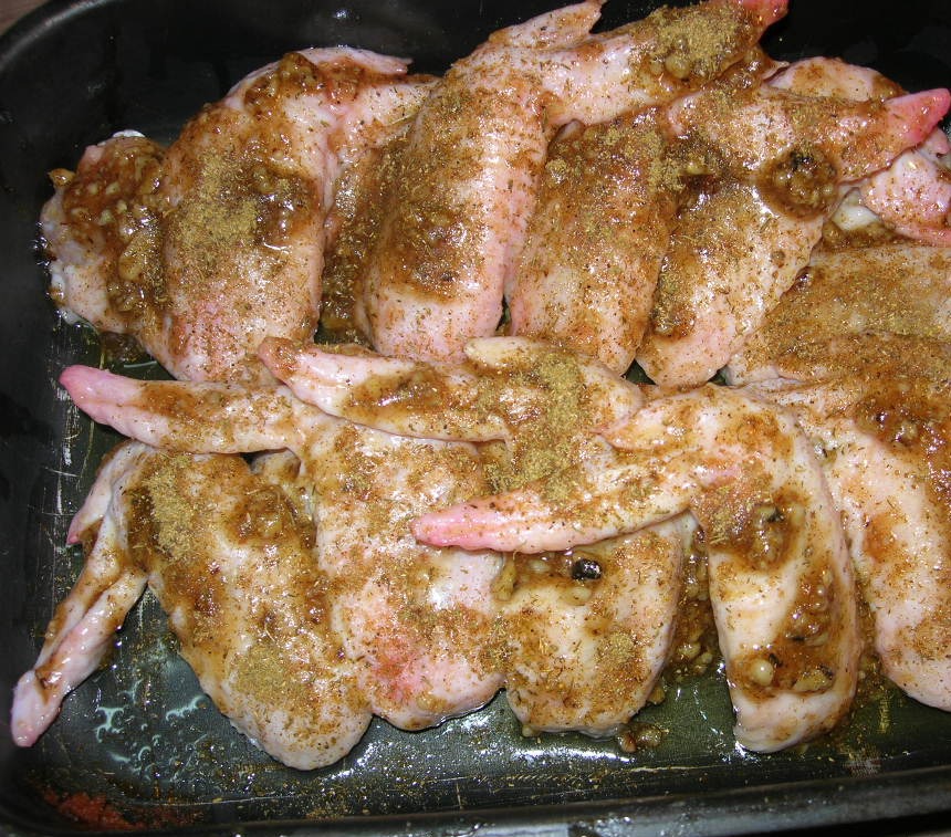  Куриные крылышки со специями в духовке  - фото 4