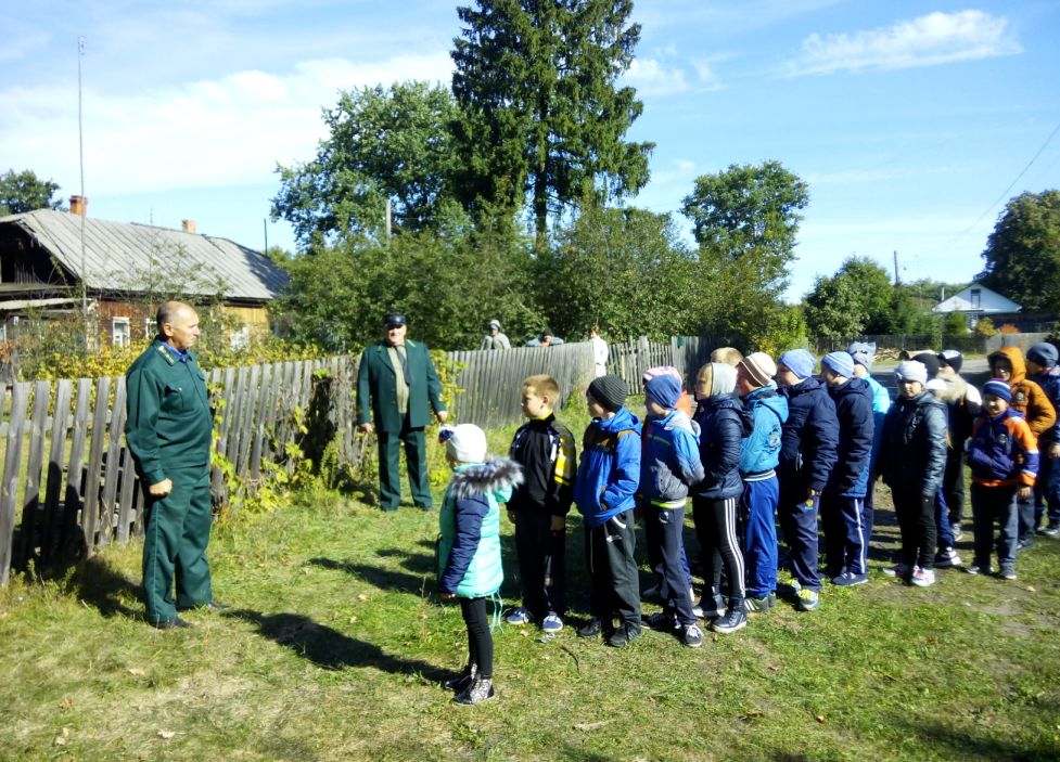Воронежские школьники научили Бабу Ягу как нужно вести себя в лесу - фото 1