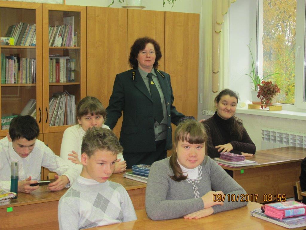 Проведение беседы в школе № 3 г. Переславля-Залесского Ярославской области - фото 3