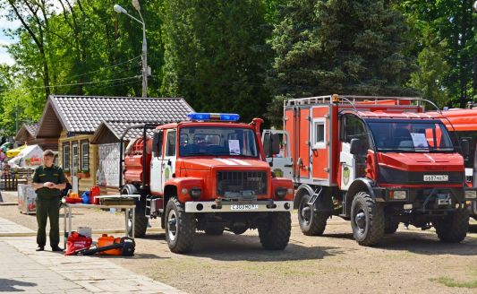 Лесные пожарные напомнили юным смолянам о правилах безопасного поведения в лесу - фото 1