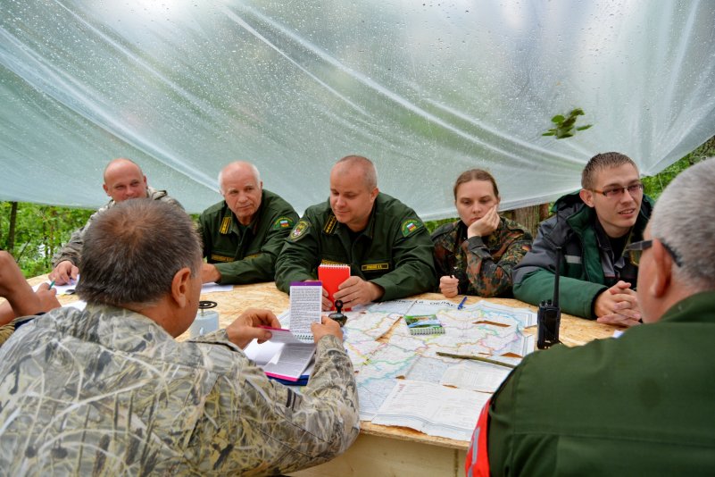 ОГБУ «Лесопожарная служба Смоленской области» провела выездной семинар для руководителей тушения  лесных пожаров - фото 4