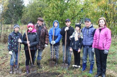 В рамках экологической акции «Живи, Ярославский лес!» В Большесельском районе высадили 250 деревьев - фото 1