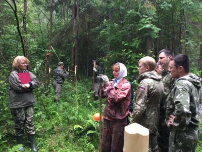 Руководство департам­ента лесного хозяйст­ва Ярославской облас­ти приняло участие в отводе лесосеки под сплошные рубки - фото 1