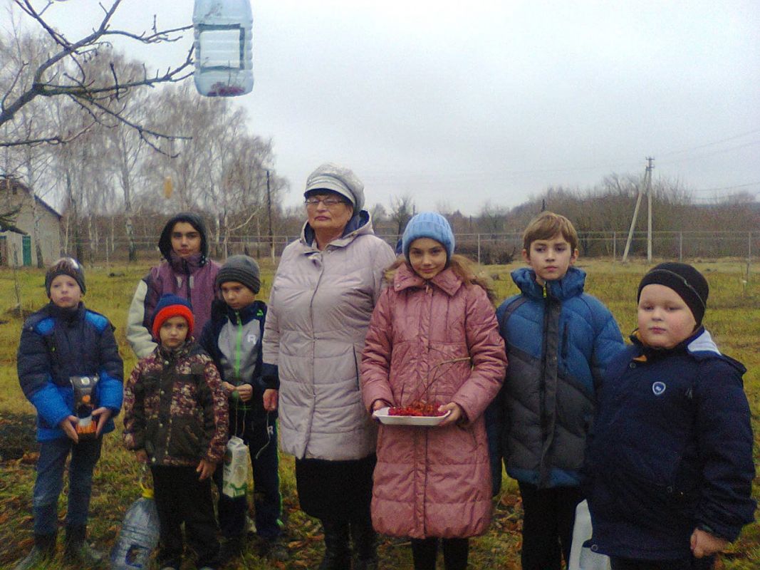 Юные лесоводы Курской области устроили столовые для зимующих птиц - фото 1