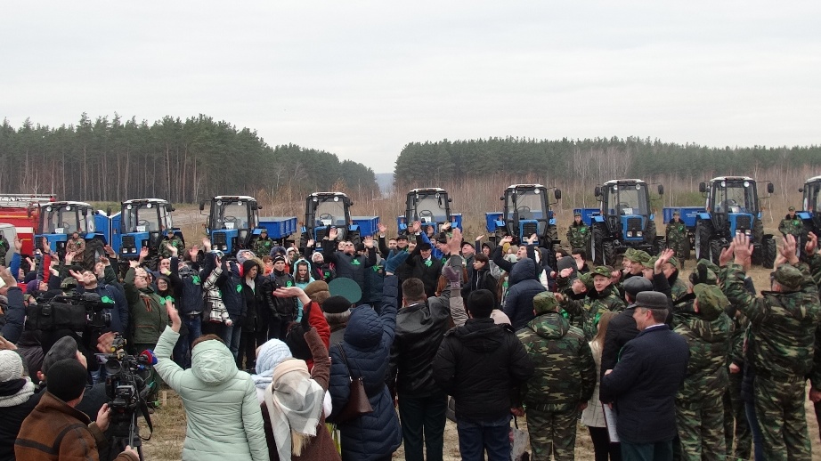 В Воронежской области состоялось торжественное мероприятие, посвященное завершению акции «Живи, лес!» - фото 3
