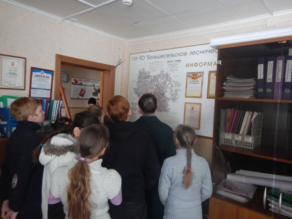 В марте во всех муниципальных районах Ярославской области прошла Всероссийская акция «Лесники открывают двери» - фото 3