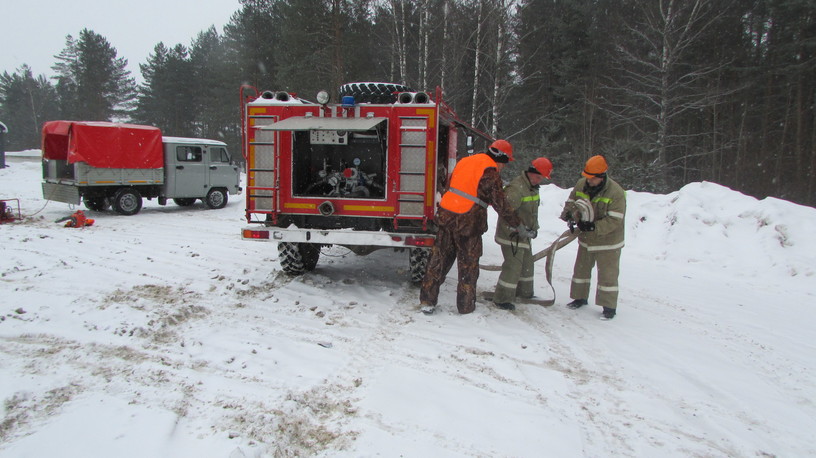 Учебный пожар в Ивановской области успешно ликвидирован - фото 2