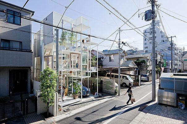 Хотели бы вы жить в таком прозрачном японском доме? - фото 9