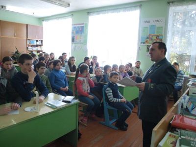 Орловские лесники открывают двери в сельских школах - фото 1