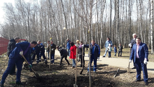 Акция «Новомосковск, дыши!» продолжилась озеленением  детского парка  в Тульской области - фото 6