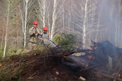 К пожароопасному сезону готовы! Учения ПХС-1  Керженского заповедника - фото 1