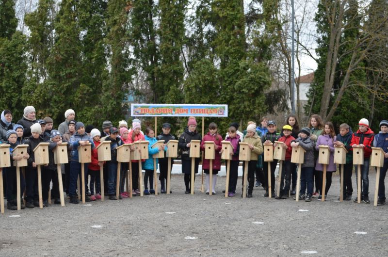 Липецкие школьники вместе с  лесниками  изготовили и развесили 55 скворечников - фото 1