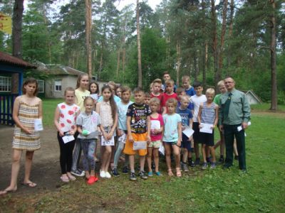 В детском оздоровительном лагере «Борок» Ярославской области прошла лекция на тему пожарной безопасности в лесах - фото 1