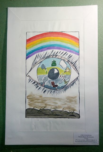 Международный Конкурс детского рисунка в рамках номинации «Экологическое образование, просвещение и культура» Международной экологической премии «EcoWorld» 2020 (возрастная группа 8-17 лет) - фото 51