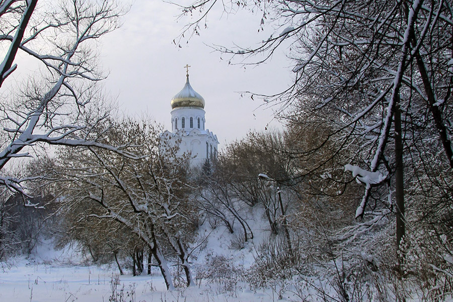 Зимняя зарисовка города Александров - фото 6