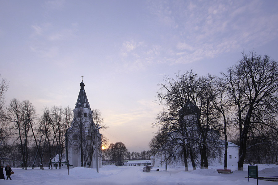 Зимняя зарисовка города Александров - фото 16