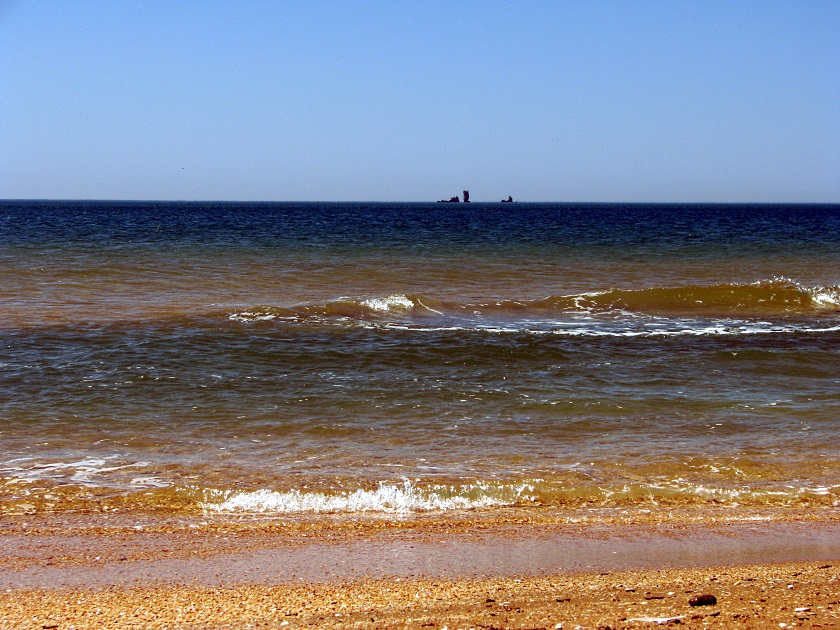 Мыс Опук-золотой песок и скалы-корабли - фото 28