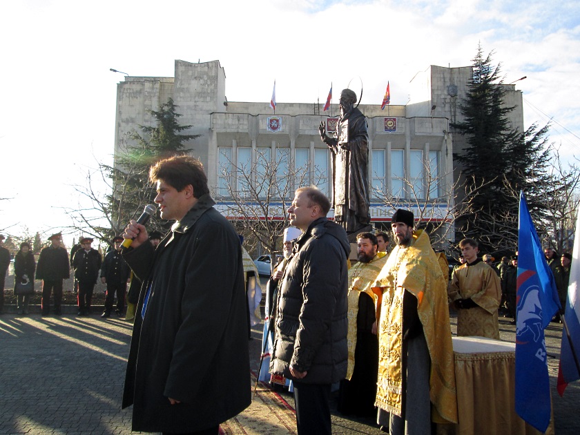 Открытие памятника Стефану Сурожскому - фото 23
