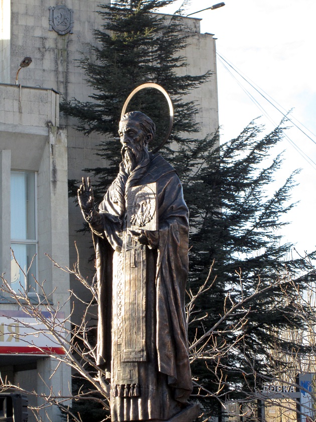 Открытие памятника Стефану Сурожскому - фото 1