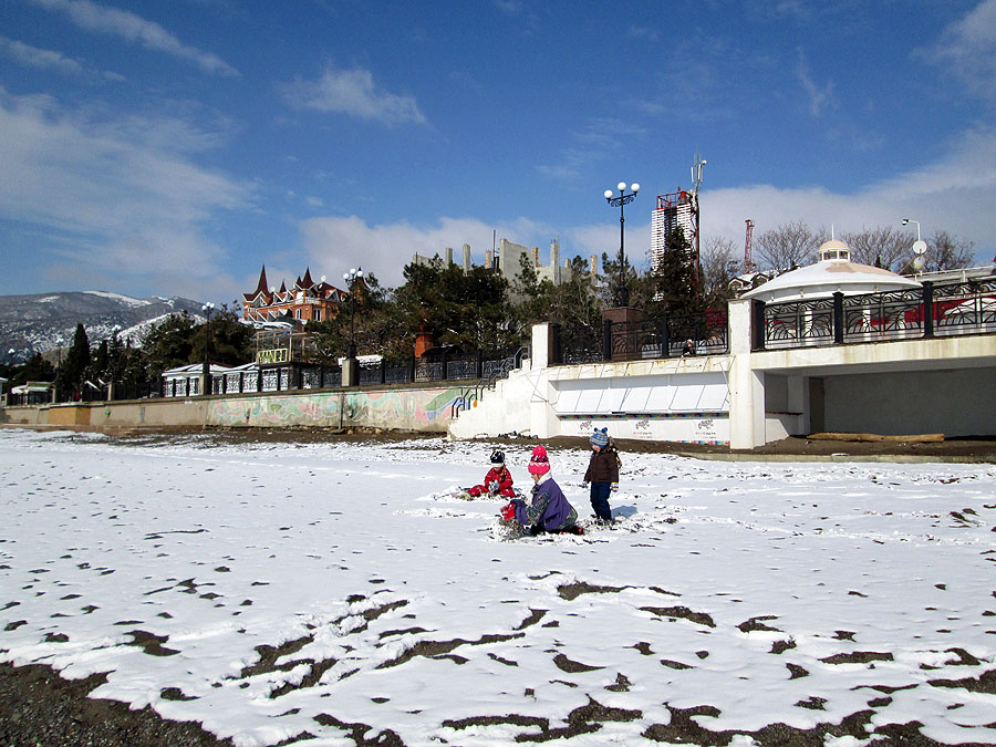 Крым в снегу - фото 14