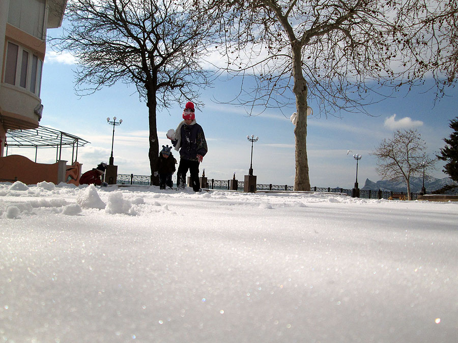 Крым в снегу - фото 24