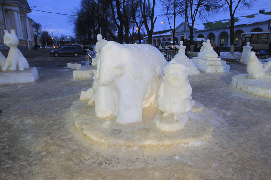 Костромские снеговики - фото 6