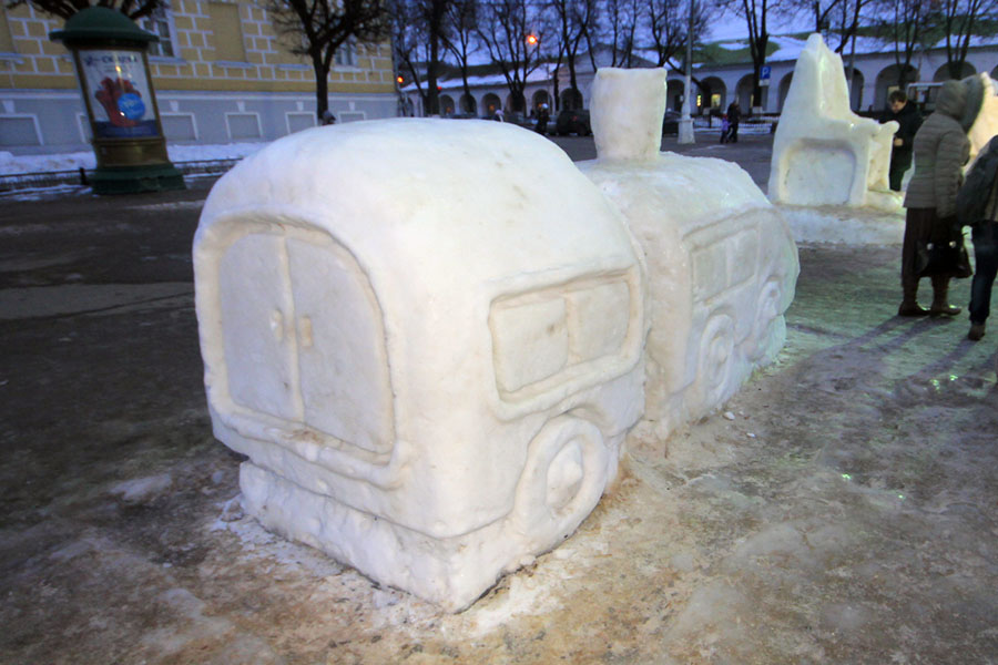 Костромские снеговики - фото 9