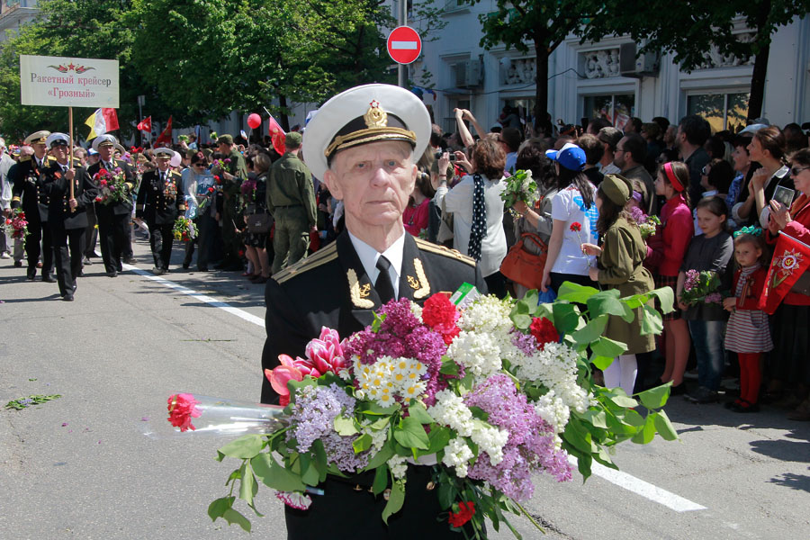 Марш ветеранов войны в Севастополе - фото 14