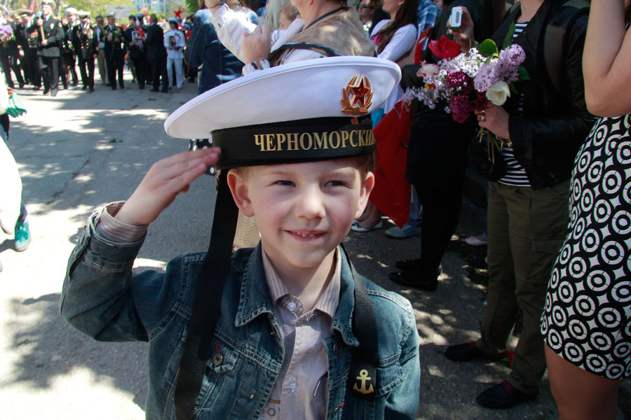 Марш ветеранов войны в Севастополе - фото 27