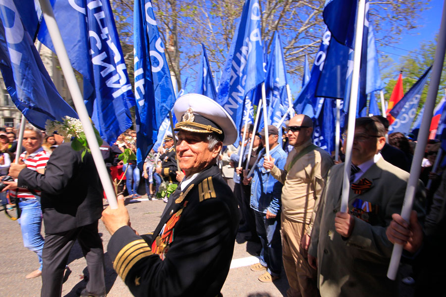 Марш ветеранов войны в Севастополе - фото 46