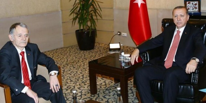   Эрдоган встретился с Джемилевым - фото 1