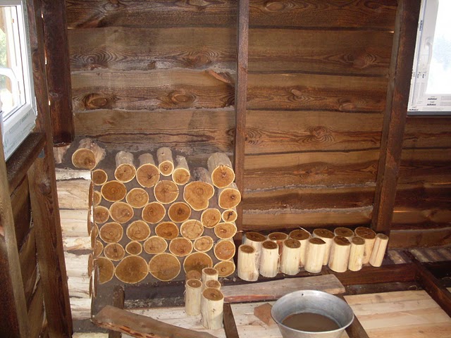 Строим экодом из дров - фото 14
