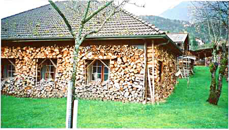  Строим экодом из дров - фото 37