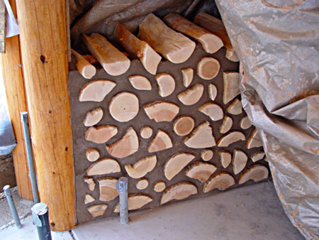  Строим экодом из дров - фото 40
