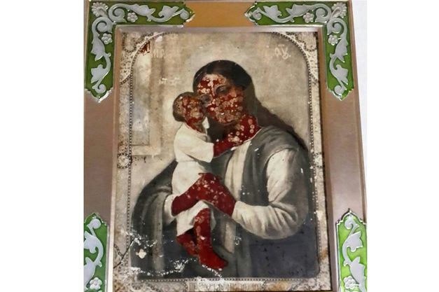  В Башкирии закровоточила икона Божьей Матери - фото 1